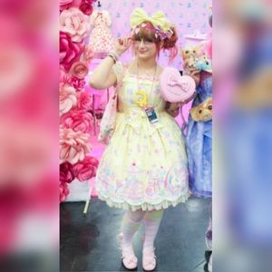 Angelic Pretty Milky Planet Yellow OP Set Original